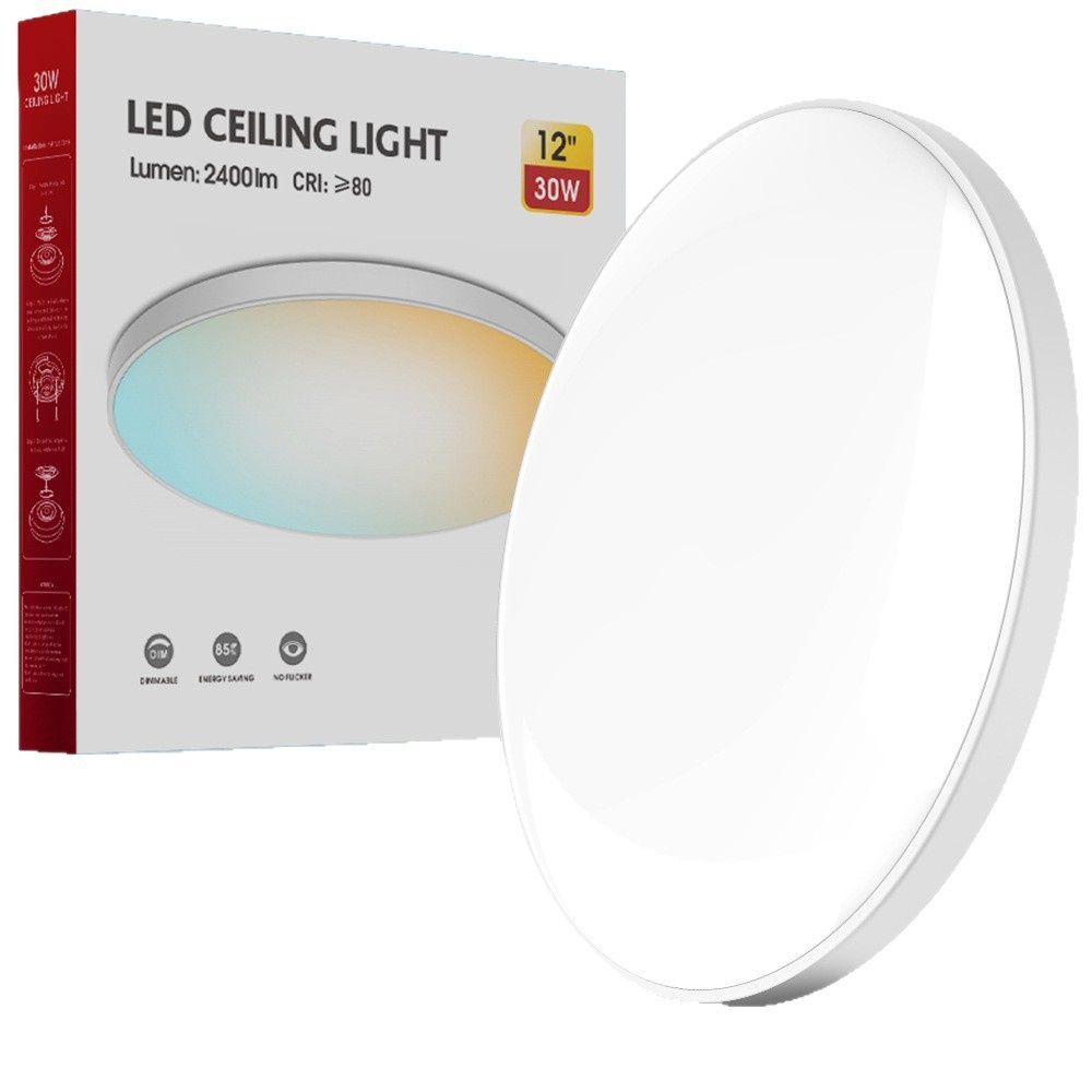 Smart LED Ceiling Light Dimmable 30W/40W RGB Tunable White