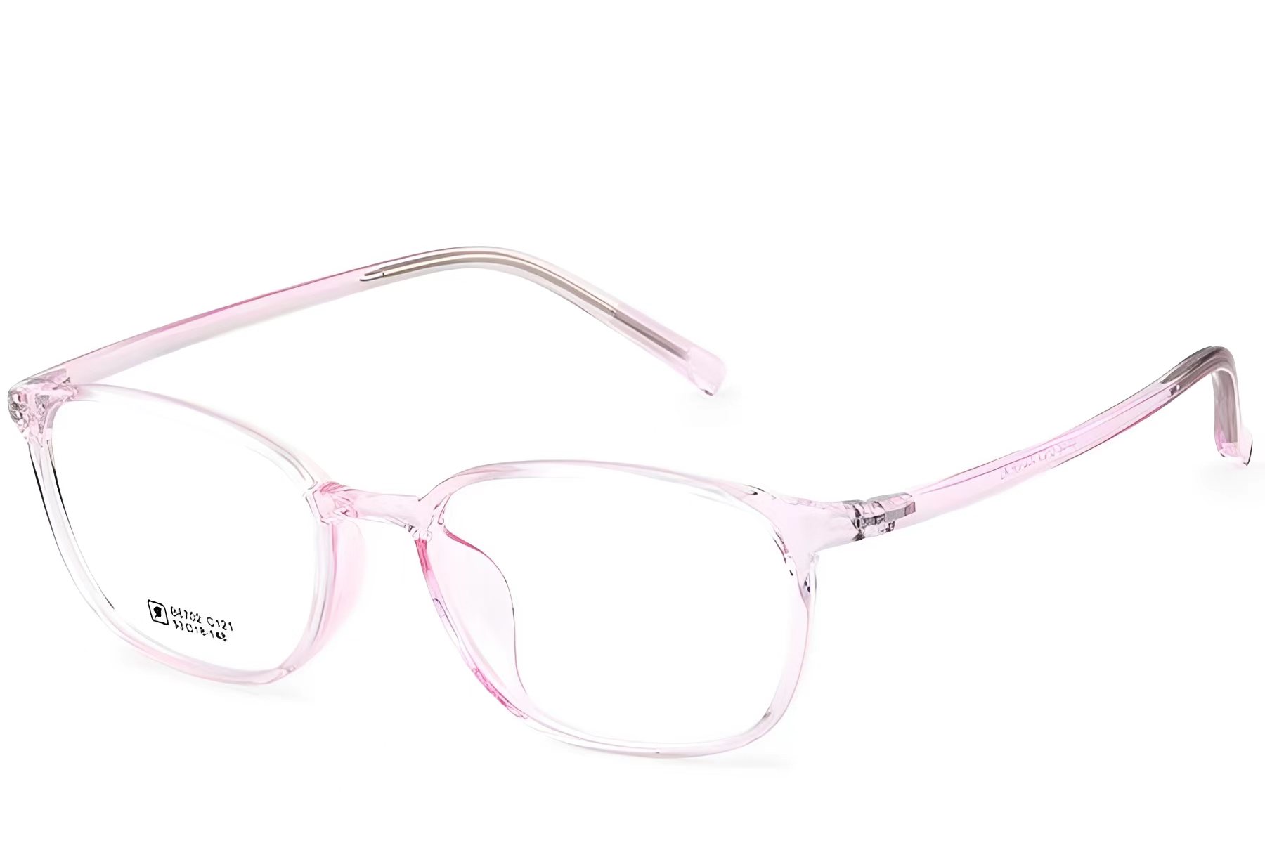 Rectangular Purple TR90 Glasses #BS0620-0304