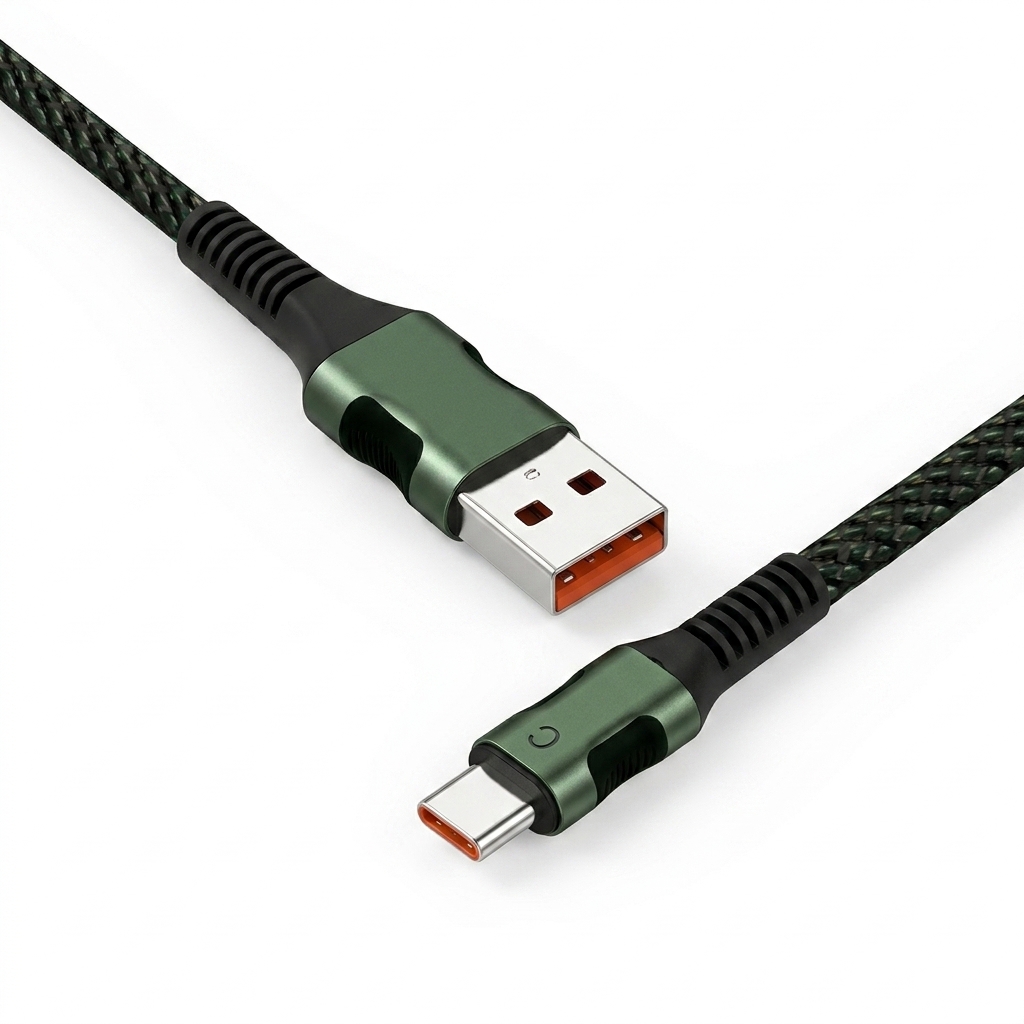 2.4A Multi Charging Cable, Nylon Braided Fast Charger Data Sync Cord for Multiple Devices