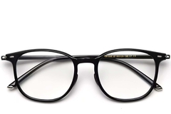 BS0423-0042_Black_Rectangular_TR90_Glasses_front