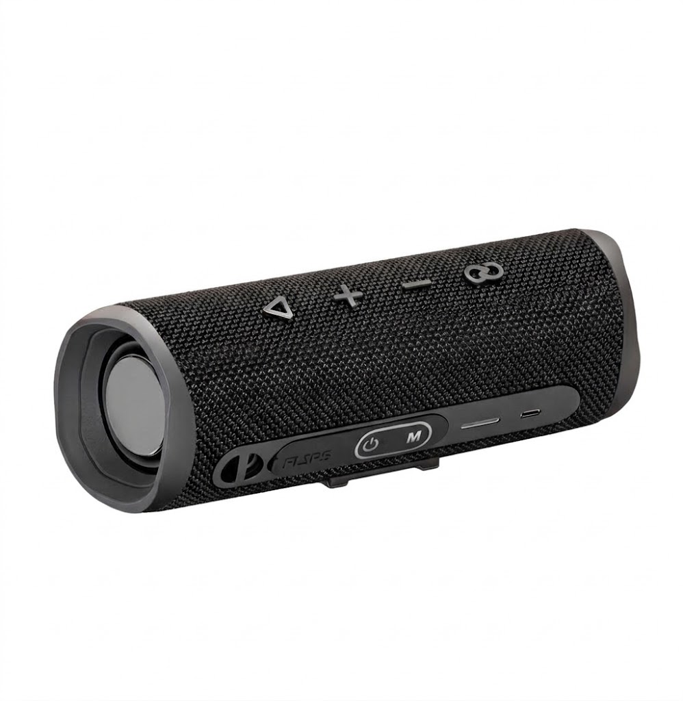 FLIP 6 Portable Bluetooth Speaker, 6W Deep Bass Audio, IPX6 Waterproof, 5H Playtime, 15M Wireless Range, Compact Outdoor Speaker with Carry Strap