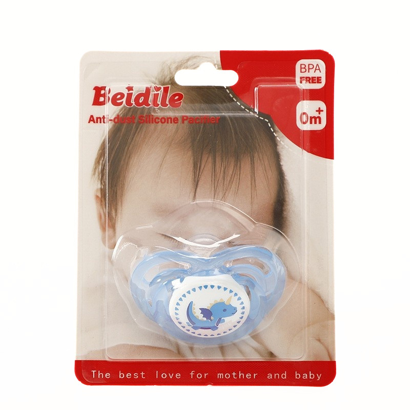 Baby Silicone Pacifier with Cute Animal Designs - BPA Free