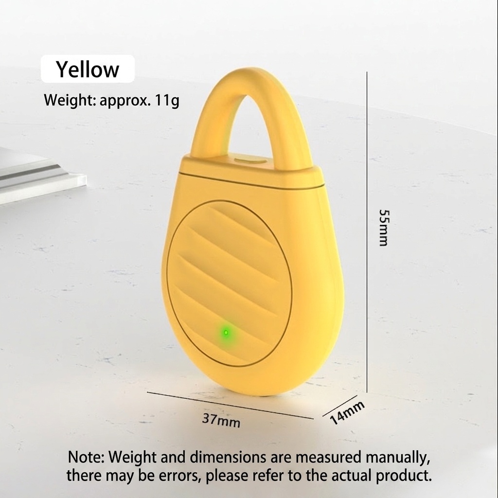 Portable Ultrasonic Pest Repeller with 90mAh Battery & Chemical-Free, White/Yellow/Black