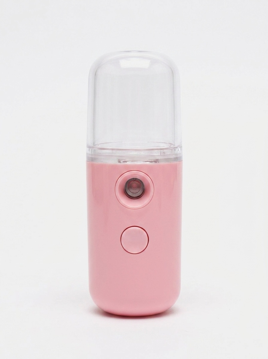 Instant Hydration Nano Facial Mister with 30ml Water Tank & USB Rechargeable, Light Blue/White/Pink