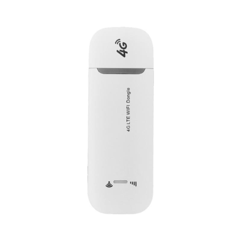 DNXT U96-3 4G LTE USB WiFi Dongle Modem, Plug and Play Travel Hotspot Router with SIM Card Slot, Supports up to 8 Devices