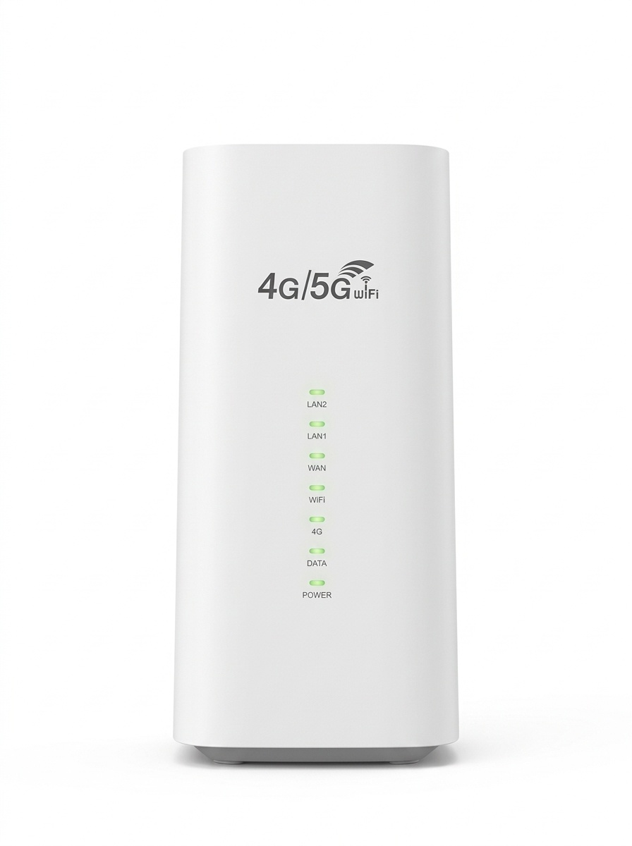 CPF101 4G LTE Wireless CPE Router, 300Mbps High Speed with SIM Card Slot, External Antennas, Supports up to 32 Users for Home & Office