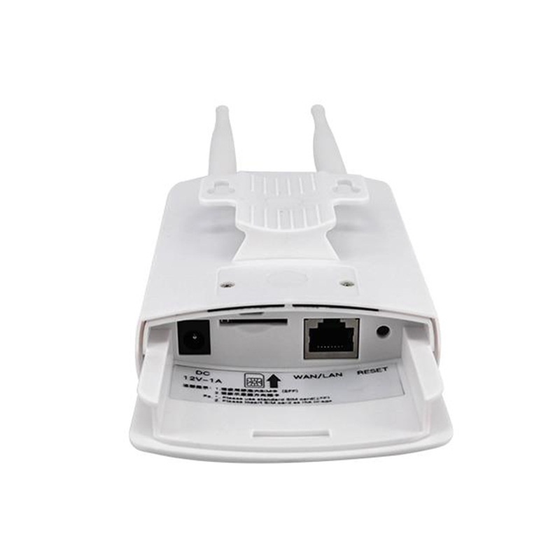 CPE905 Outdoor 4G LTE WiFi Router CPE, IP66 Waterproof Weatherproof Housing, Dual High-Gain Antennas with SIM Card Slot for Security Cameras & Remote Monitoring