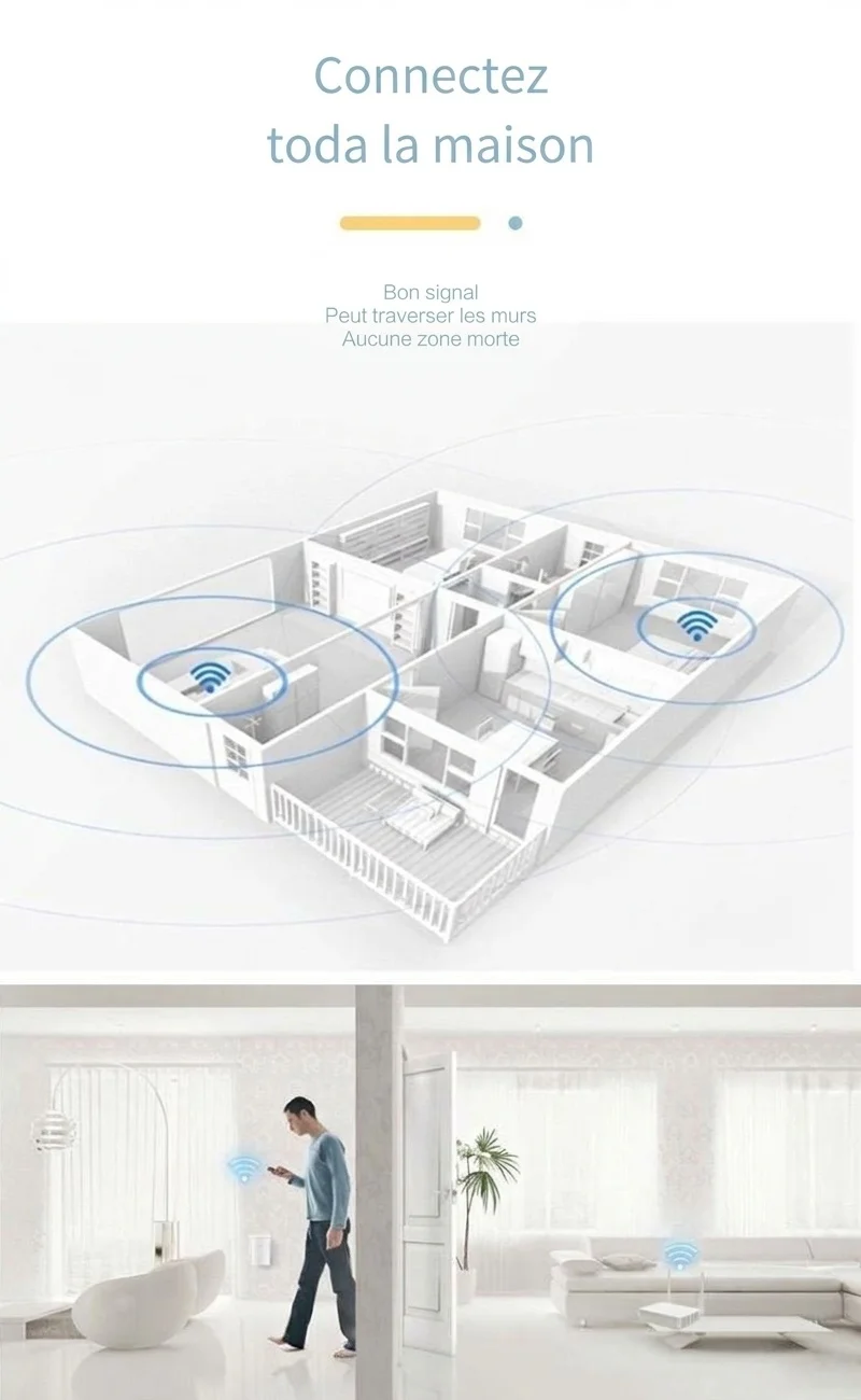 Routeur CP108 4G LTE WiFi 6, point d'accès sans fil Cat4 300 Mbps, ports Ethernet Gigabit, antennes omnidirectionnelles pour jusqu'à 32 utilisateurs