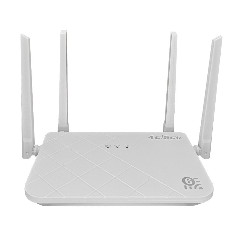 CP108 4G LTE WiFi 6 Router, Cat4 300Mbps Wireless Hotspot CPE, Gigabit Ethernet Ports, Omnidirectional Antennas for up to 32 Users