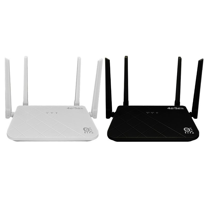 CP108 4G LTE WiFi 6 Router, Cat4 300Mbps Wireless Hotspot CPE, Gigabit Ethernet Ports, Omnidirectional Antennas for up to 32 Users
