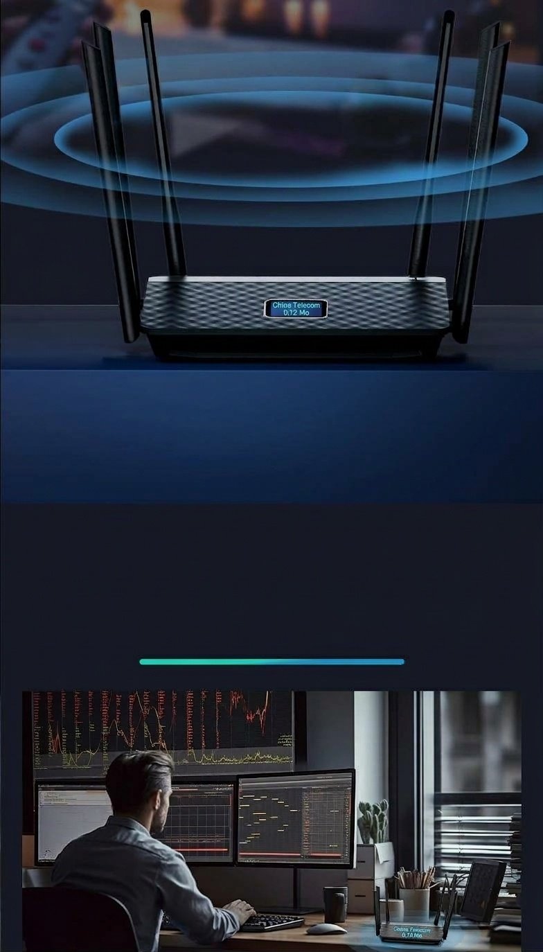 Routeur sans fil 4G LTE CPF914 avec batterie de 5200 mAh, 6 antennes à gain élevé, emplacement pour carte SIM, passerelle CPE portable et de bureau