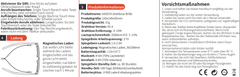 BL30 Schwarze Smart-Brille aus Kunststoff #BS705-0013