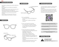 AG11 Blaue TR90 Elektrochrome Smart AI Sonnenbrille #BS1223-0002