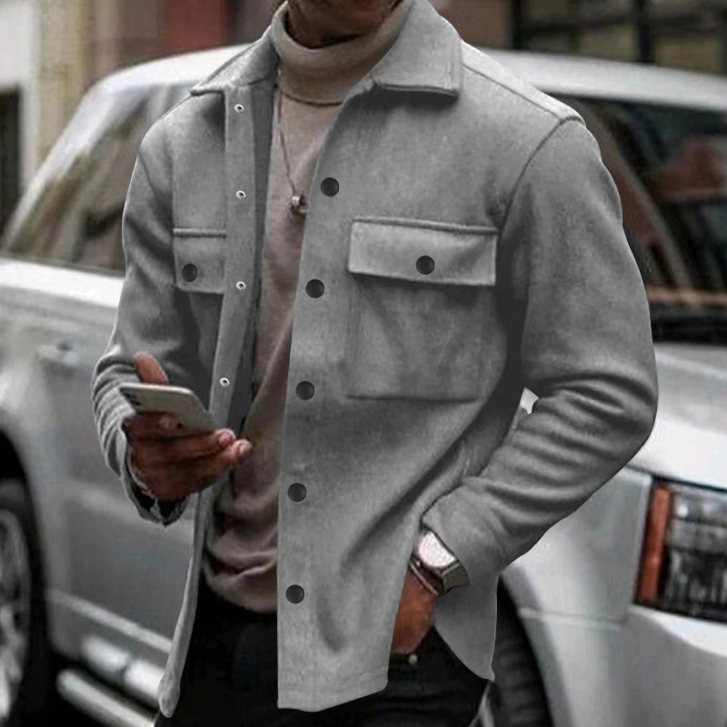 Men's Spring/Autumn Casual Slim Fit Jacket Fashion Outerwear NDF-00002
