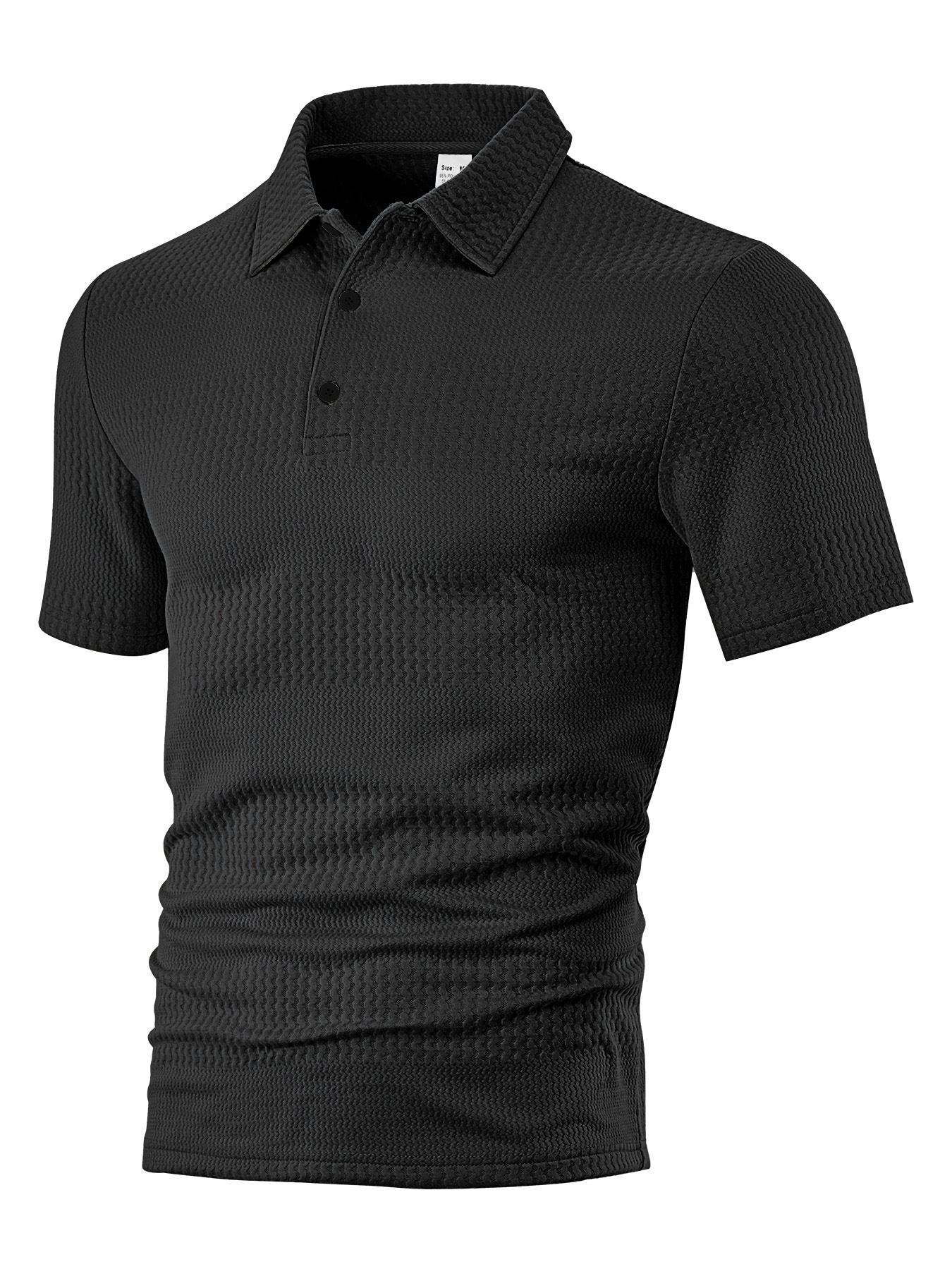Premium Jacquard Polo Shirt - Relaxed Fit Summer Men's NDF-00006