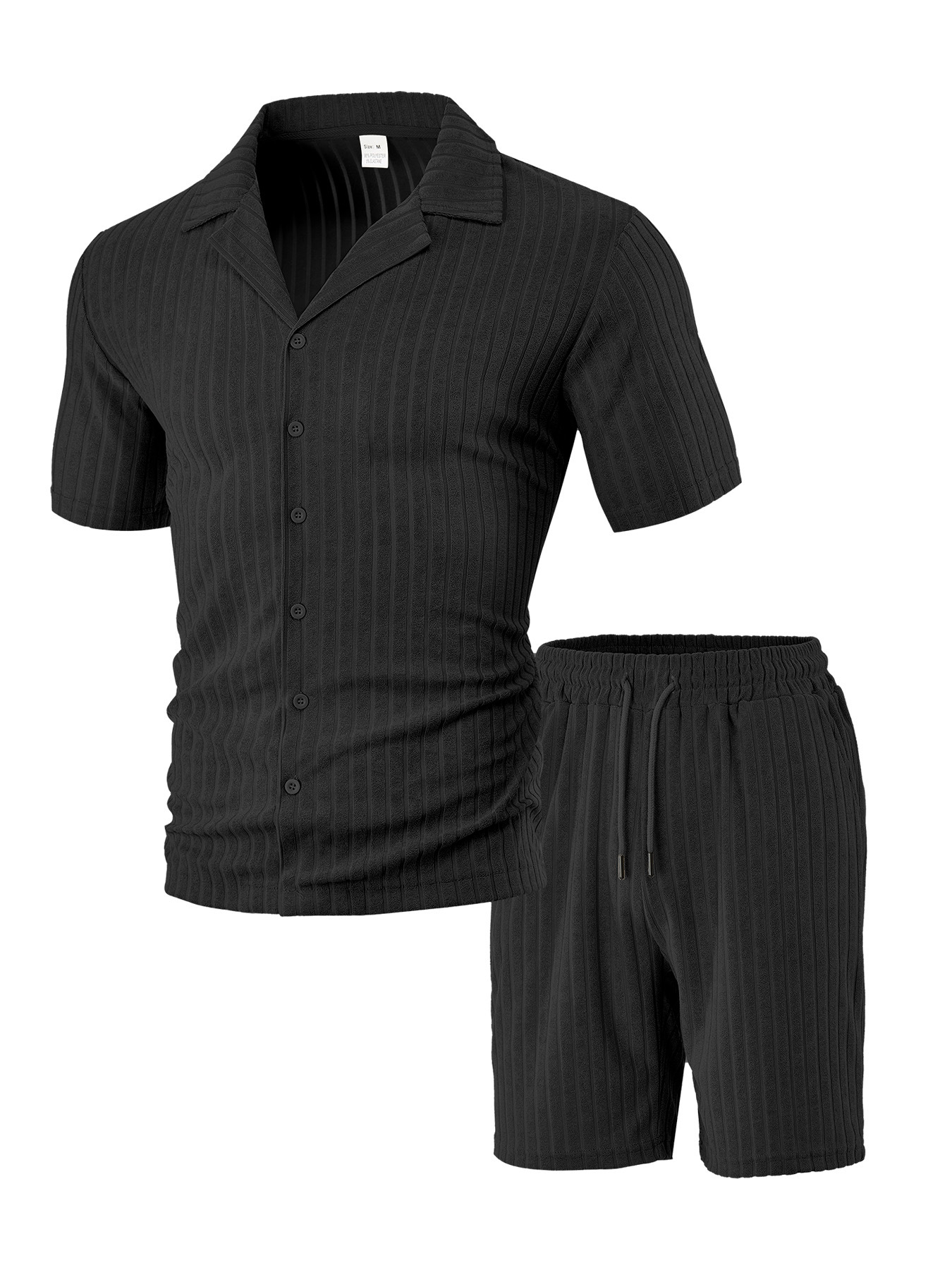 Ensemble short de plage décontracté pour homme - Vêtement d'intérieur style resort NDF-00021