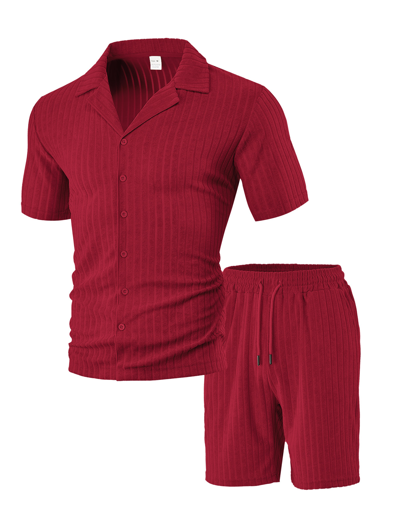 Ensemble short de plage décontracté pour homme - Vêtement d'intérieur style resort NDF-00021