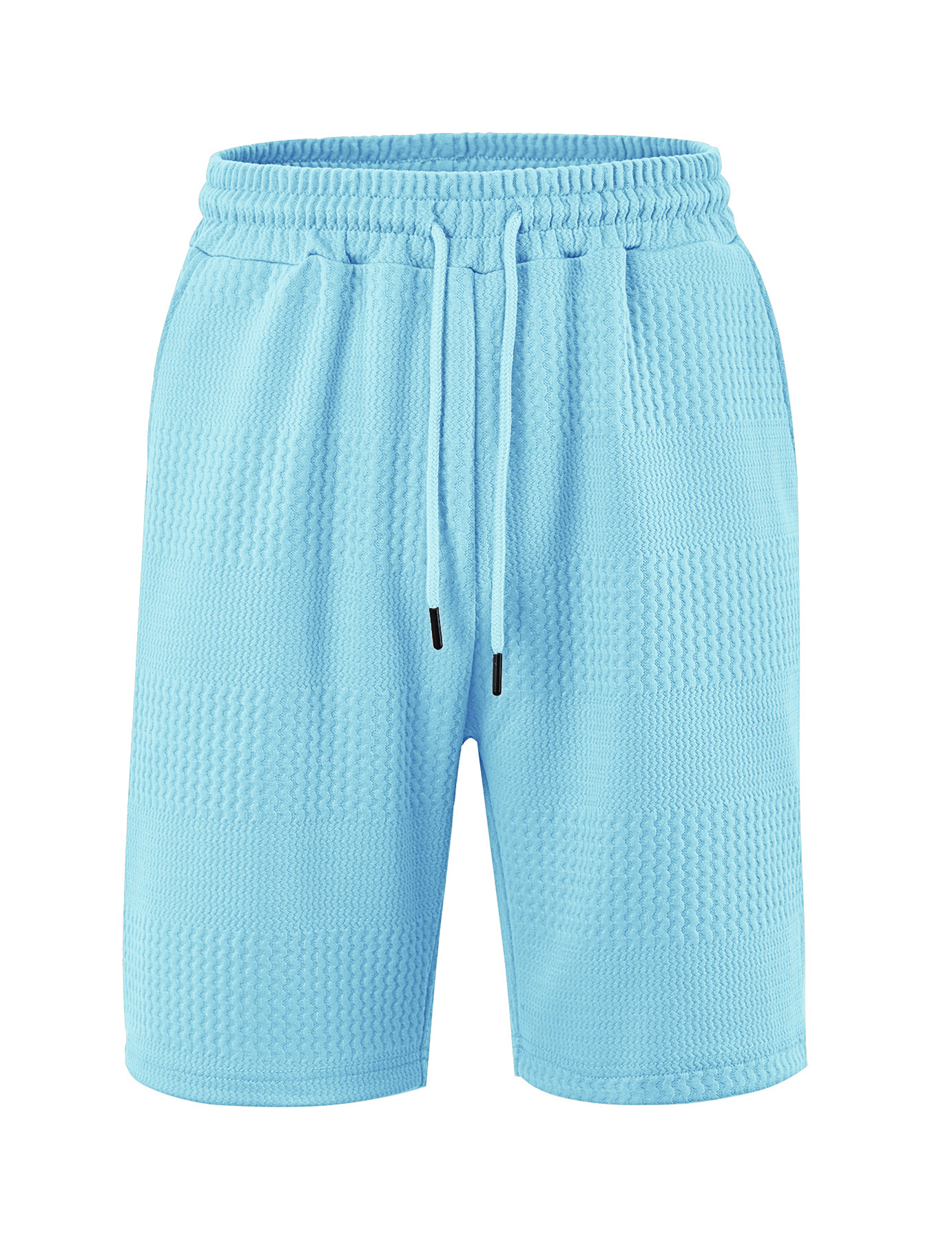 Men's Striped Jacquard Casual Shorts Beach Trunks NDF-00003