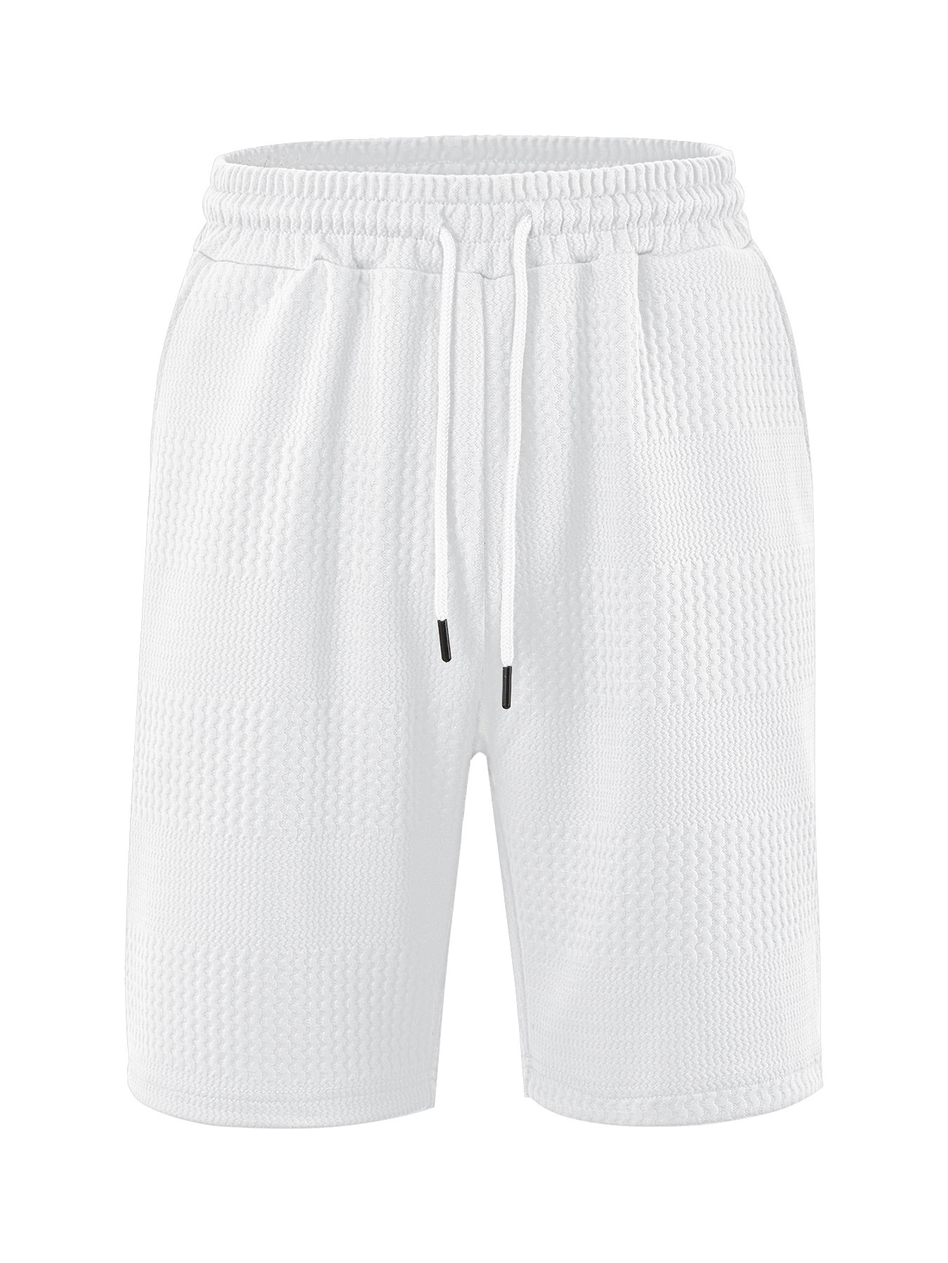 Men's Striped Jacquard Casual Shorts Beach Trunks NDF-00003