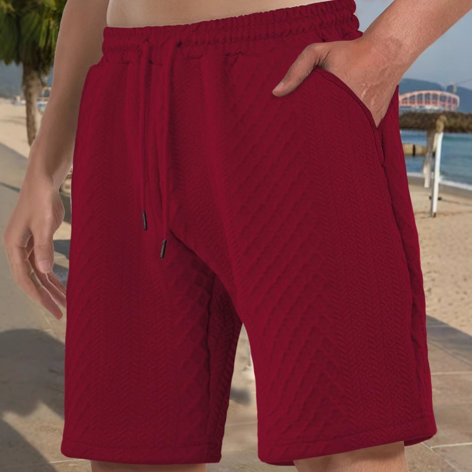 Men's Retro Summer Shorts Relaxed Fit Casual Beach Trunks NDF-00004
