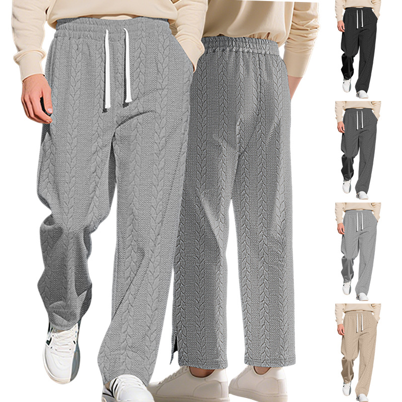 Men's Casual Knit Drawstring Sweatpants - American Style NDF-00010