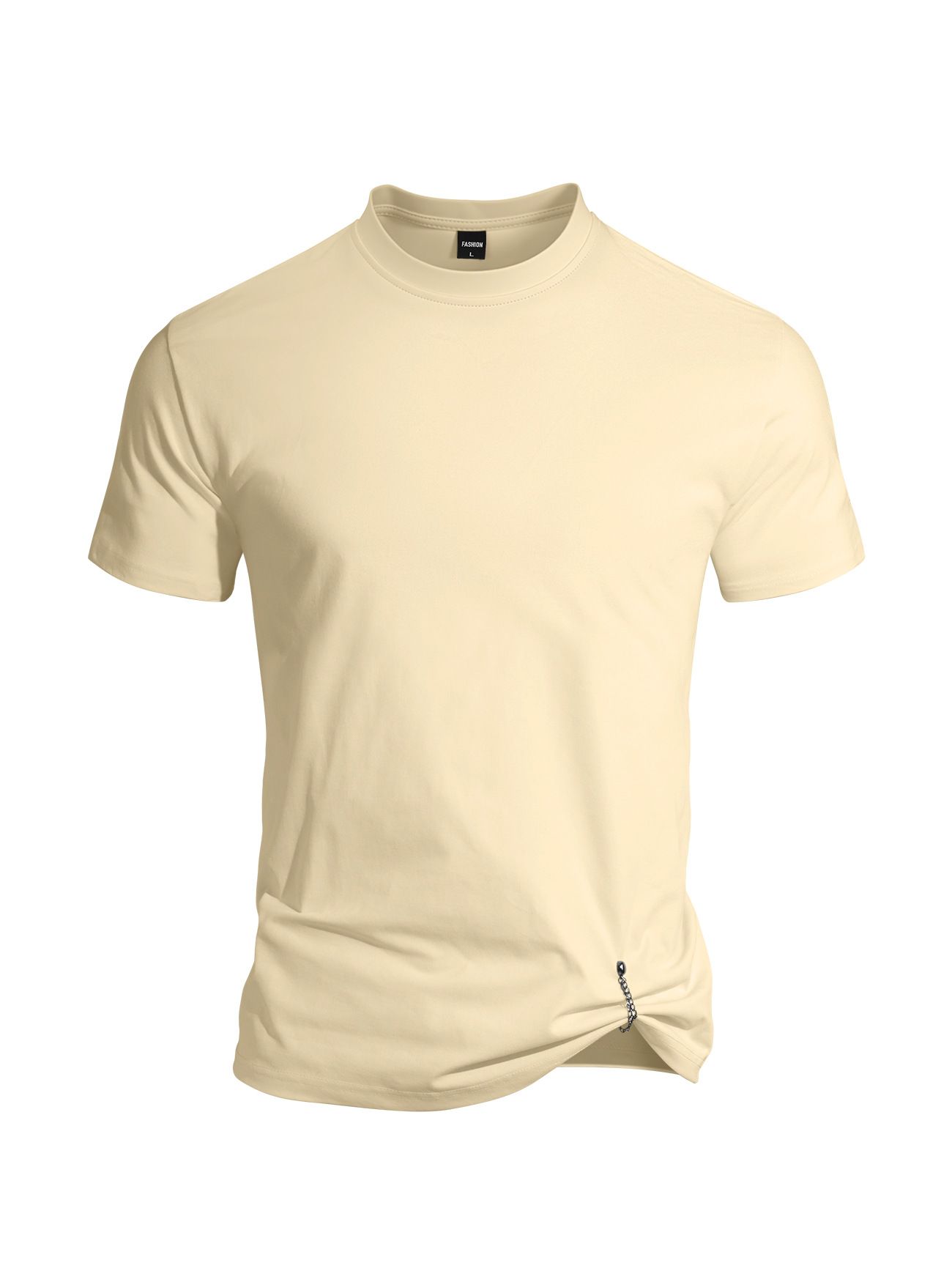 Men's Slim Fit Casual Athletic Magnetic Short Sleeve Shirt NDF-00008