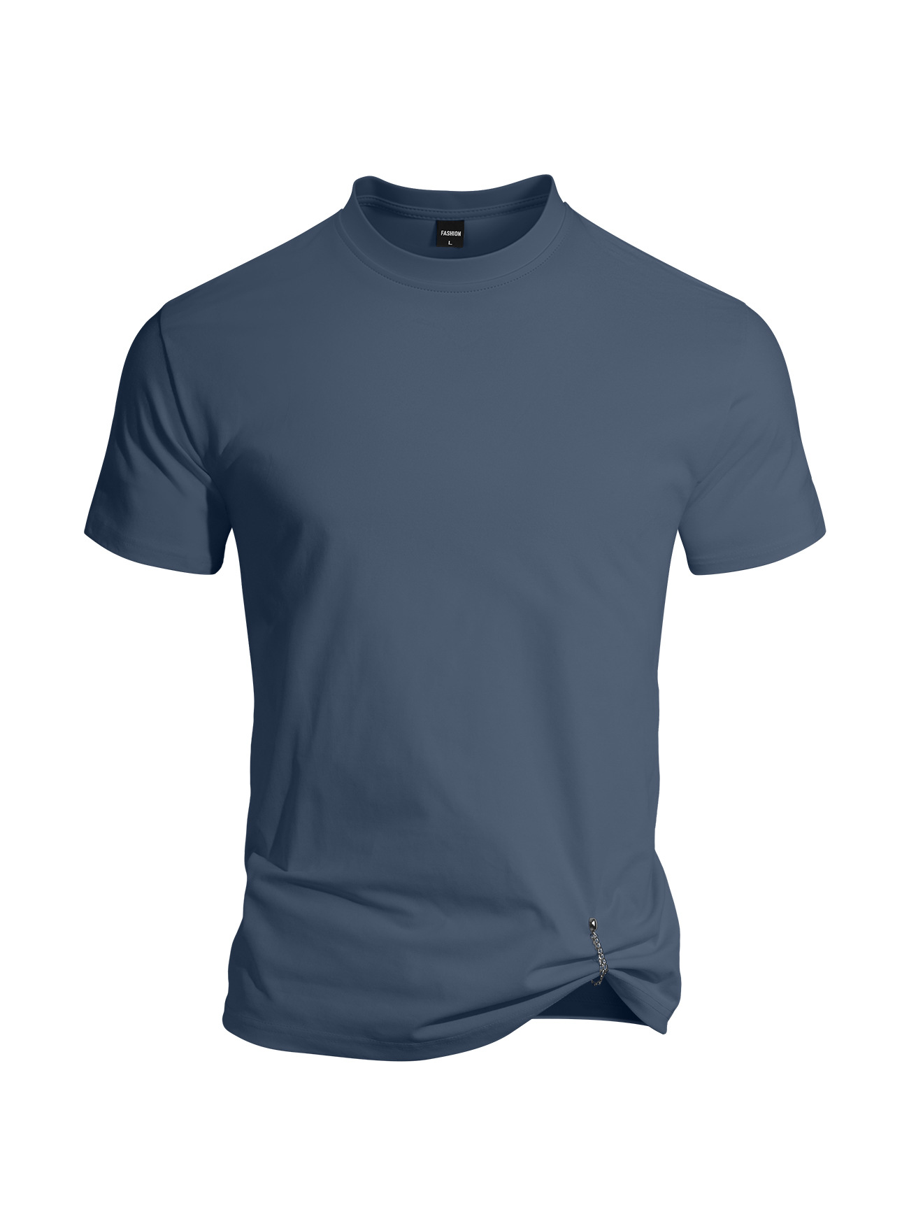 Men's Slim Fit Casual Athletic Magnetic Short Sleeve Shirt NDF-00008