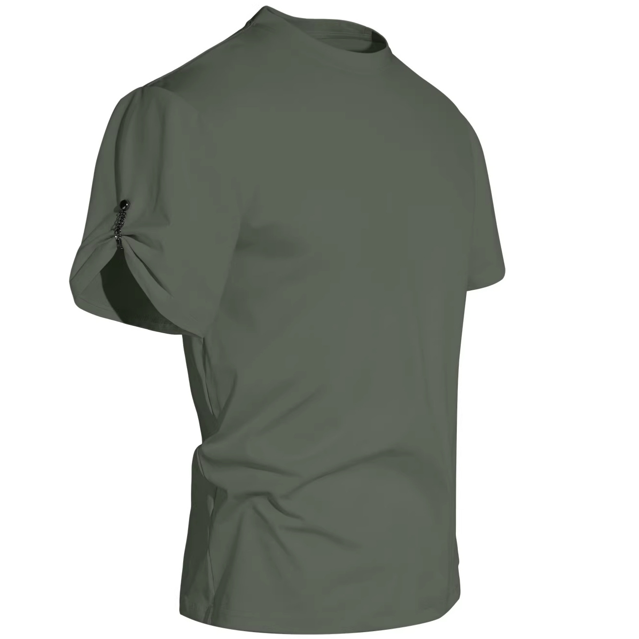 Men's Slim Fit Casual Athletic Magnetic Short Sleeve Shirt NDF-00008