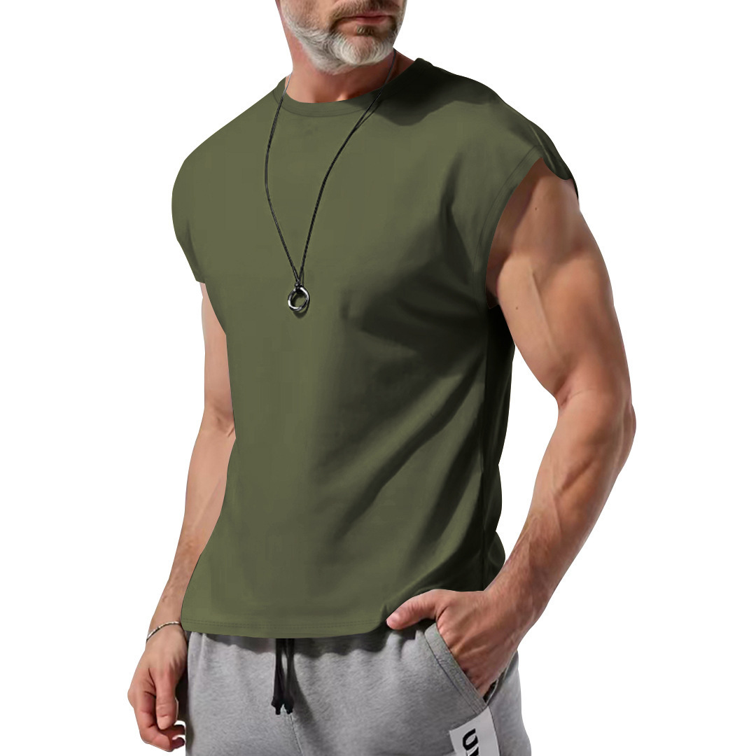 Sleeveless Men's Tank Top Undershirt - Summer Casual Loose Fit NDF-00011