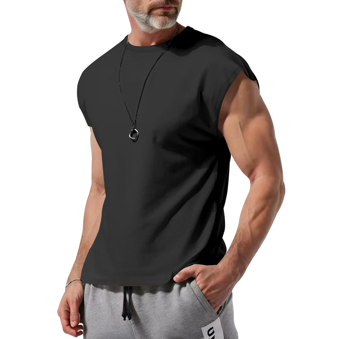 Sleeveless Men's Tank Top Undershirt - Summer Casual Loose Fit NDF-00011