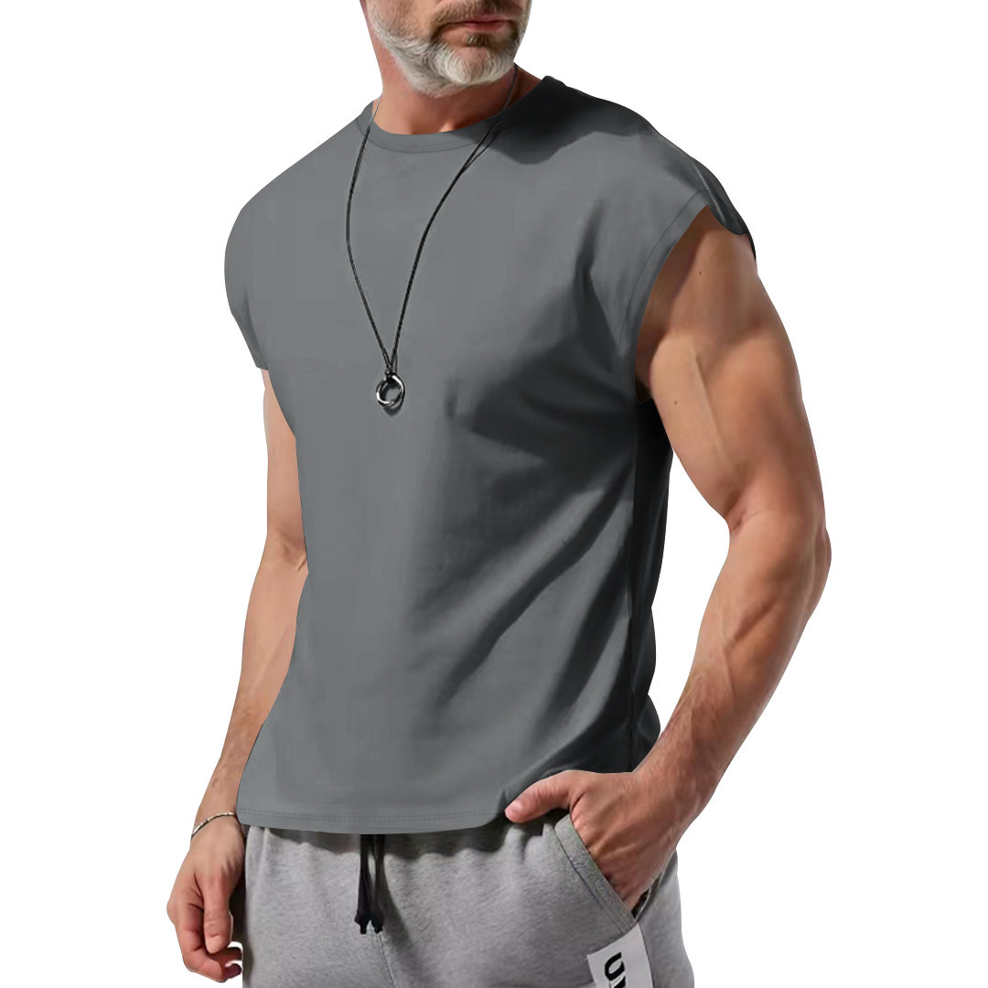 Sleeveless Men's Tank Top Undershirt - Summer Casual Loose Fit NDF-00011