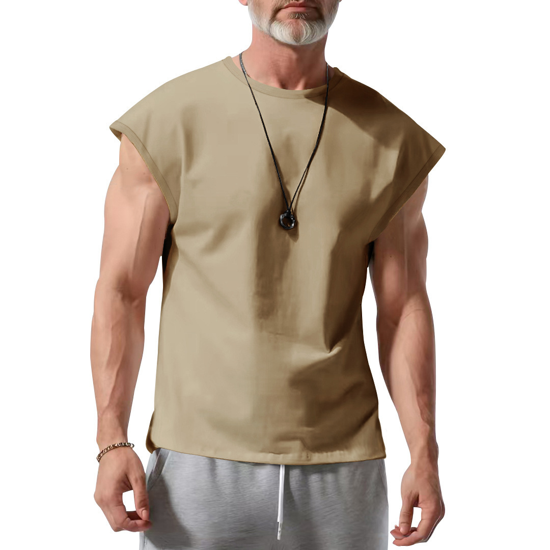 Sleeveless Men's Tank Top Undershirt - Summer Casual Loose Fit NDF-00011