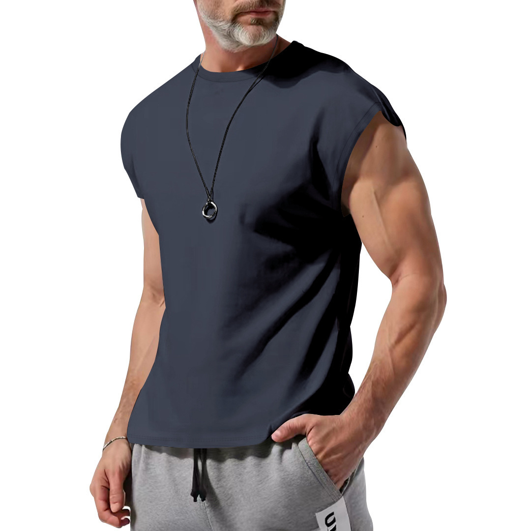 Sleeveless Men's Tank Top Undershirt - Summer Casual Loose Fit NDF-00011
