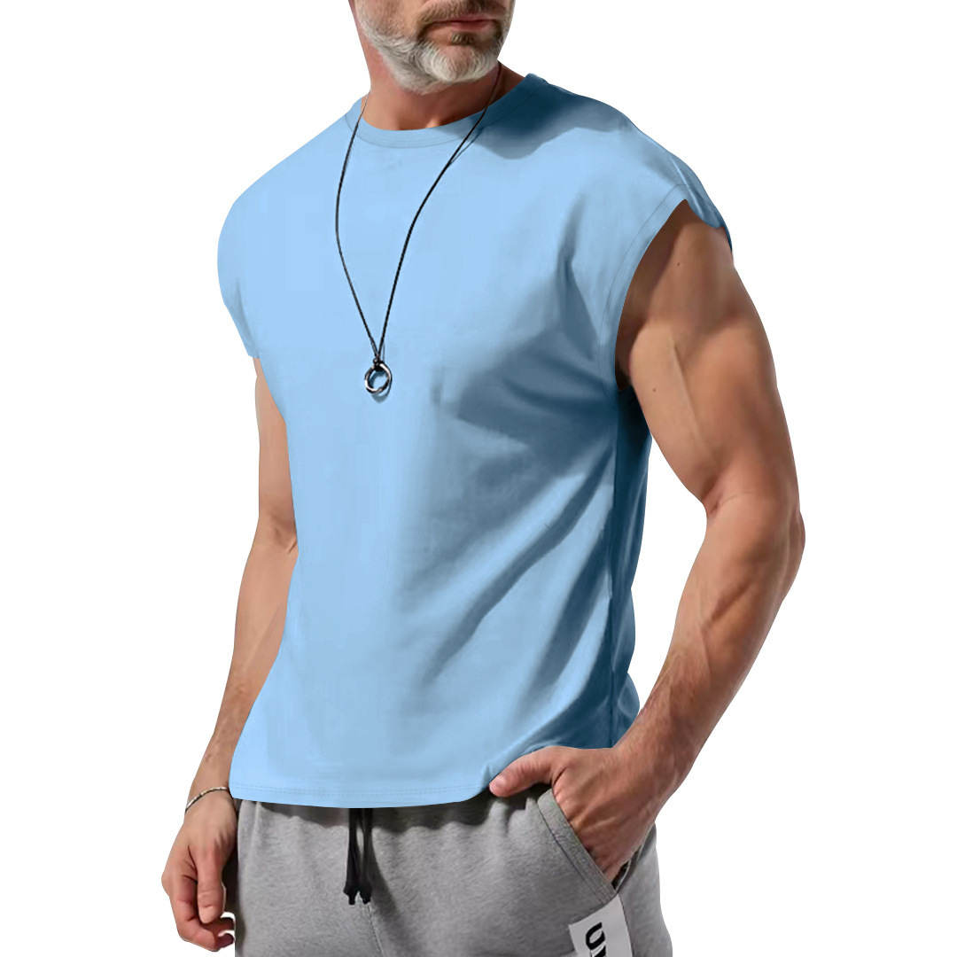 Sleeveless Men's Tank Top Undershirt - Summer Casual Loose Fit NDF-00011