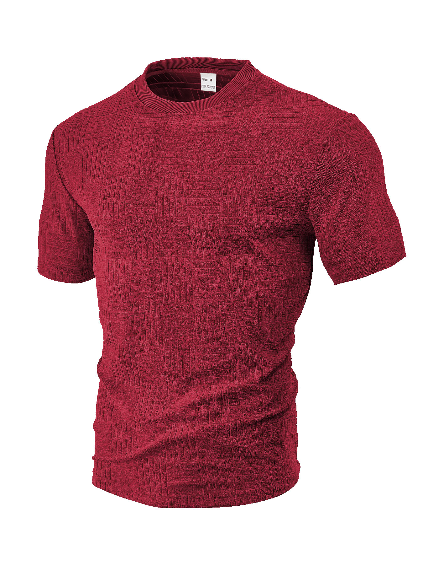 Men's Terry Cloth Polo Shirt - Casual Breathable Summer NDF-00019