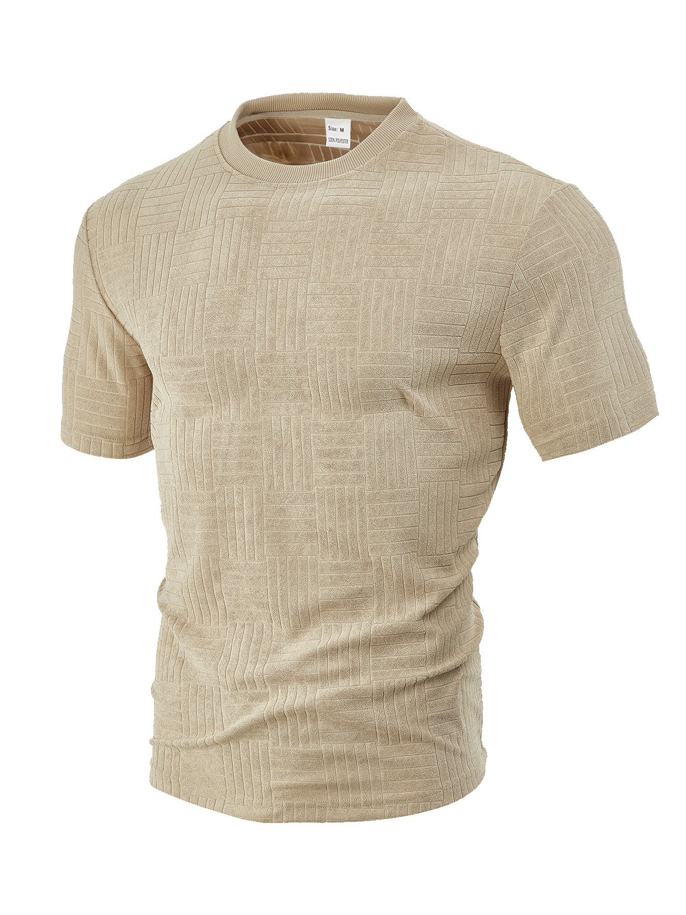 Men's Terry Cloth Polo Shirt - Casual Breathable Summer NDF-00019