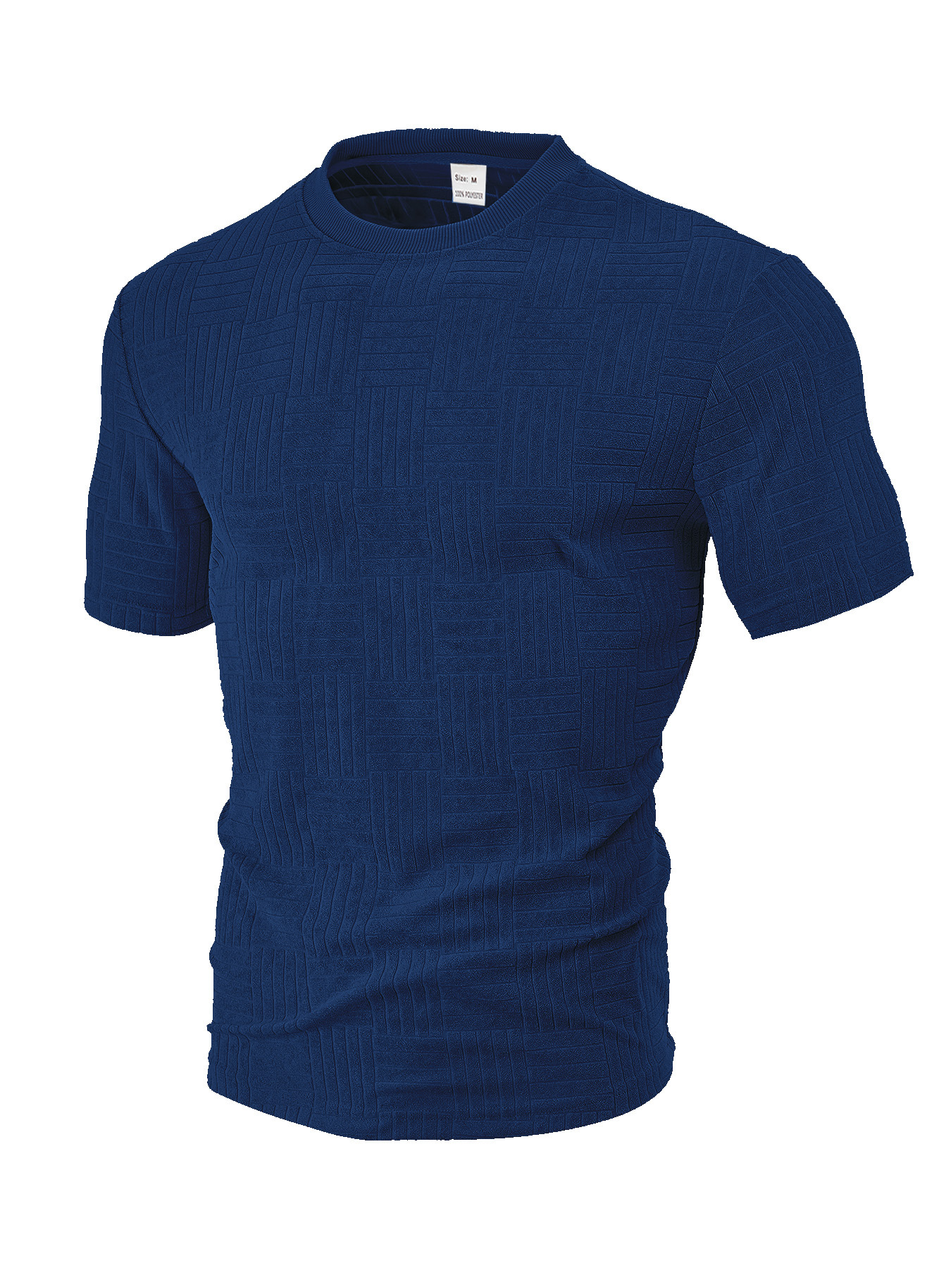 Men's Terry Cloth Polo Shirt - Casual Breathable Summer NDF-00019