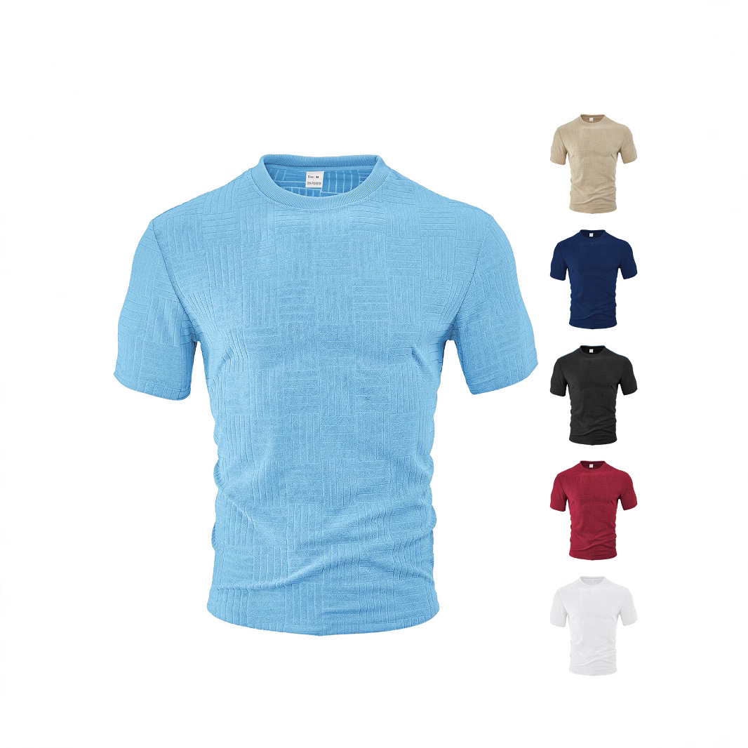 Men's Terry Cloth Polo Shirt - Casual Breathable Summer NDF-00019