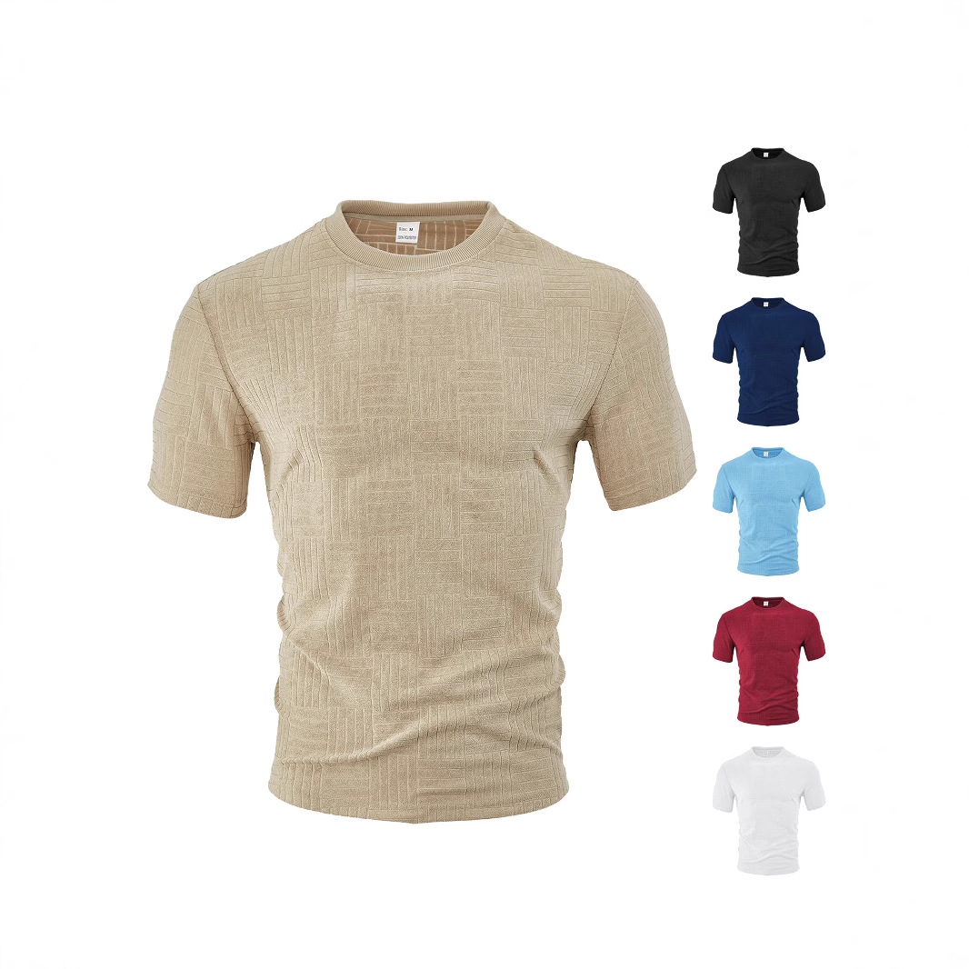 Men's Terry Cloth Polo Shirt - Casual Breathable Summer NDF-00019