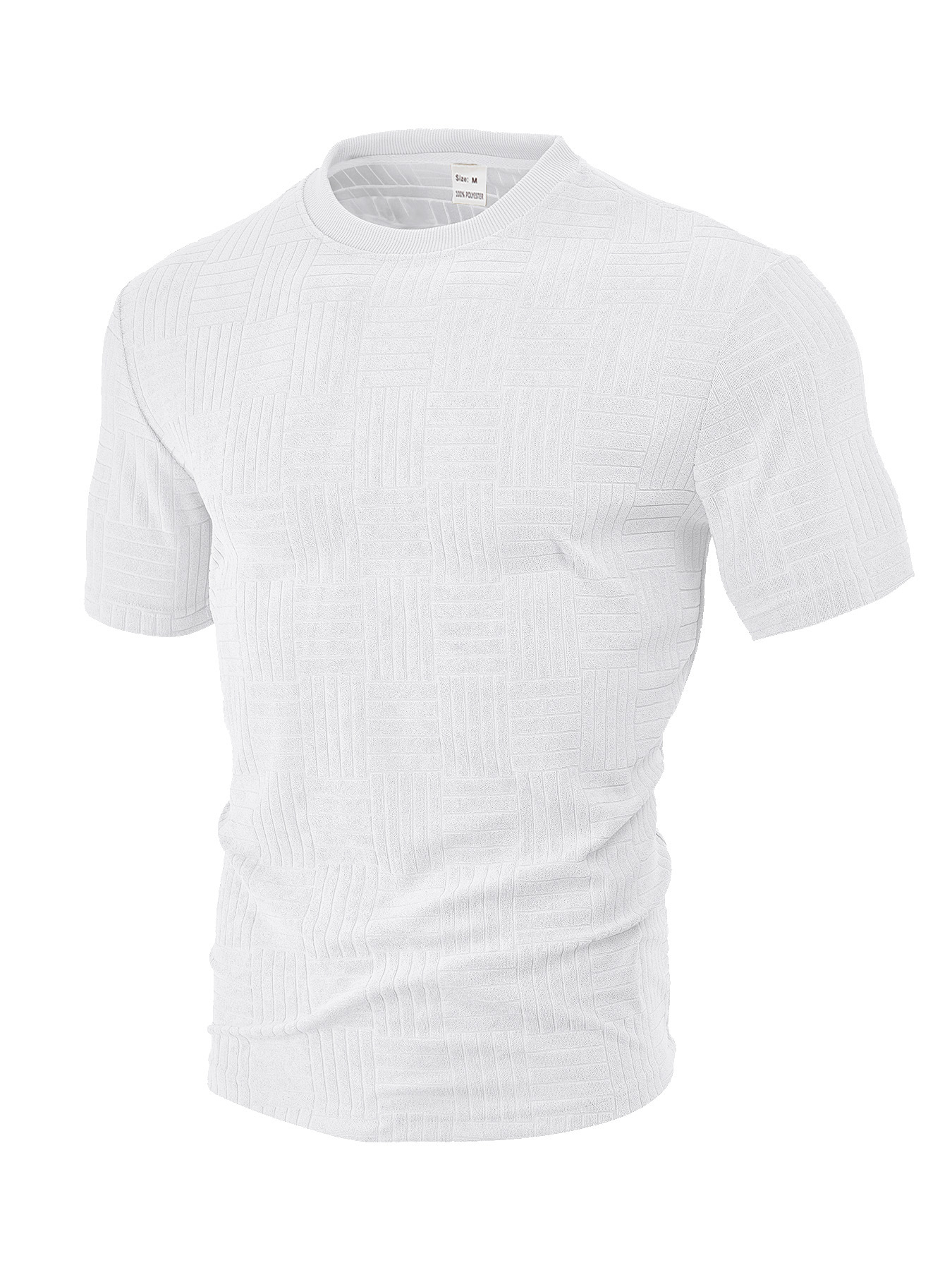 Men's Terry Cloth Polo Shirt - Casual Breathable Summer NDF-00019