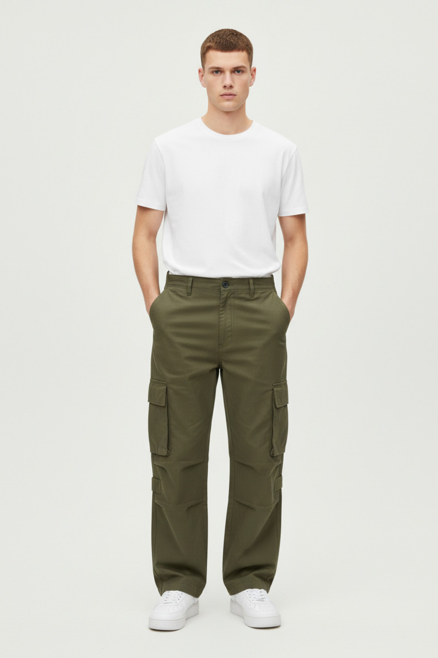 Tactical Cargo Pants Men Quick Dry Loose Fit Trousers NDF-00022