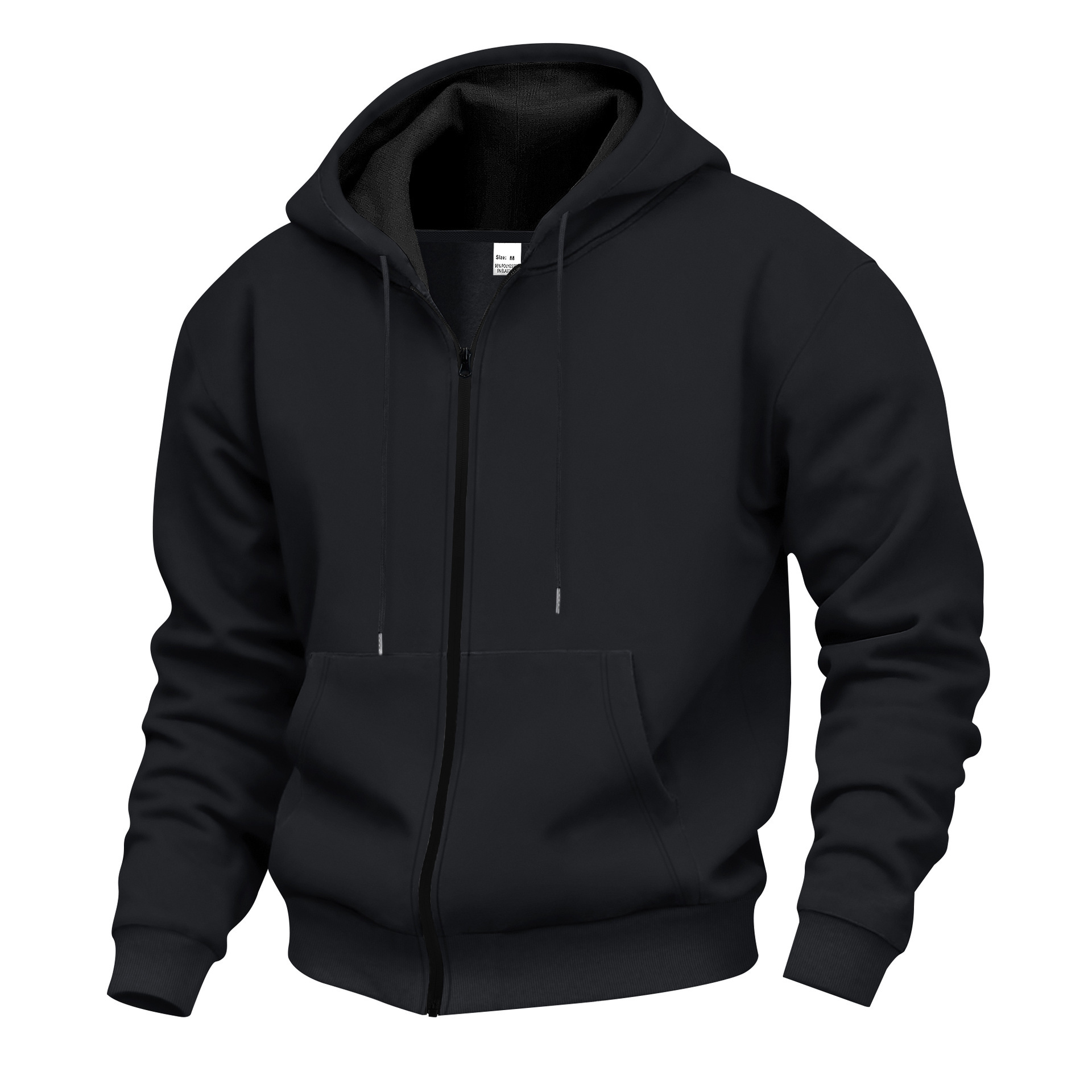 Fleece Pullover Hoodie Sweatshirt - Warm Long Sleeve Mens Top NDF-00032