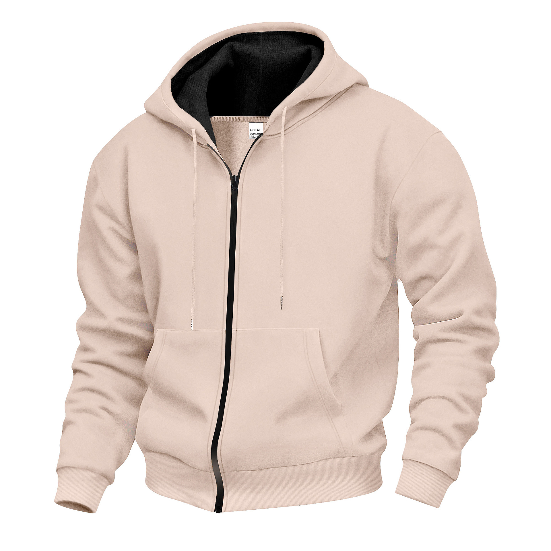 Fleece Pullover Hoodie Sweatshirt - Warm Long Sleeve Mens Top NDF-00032
