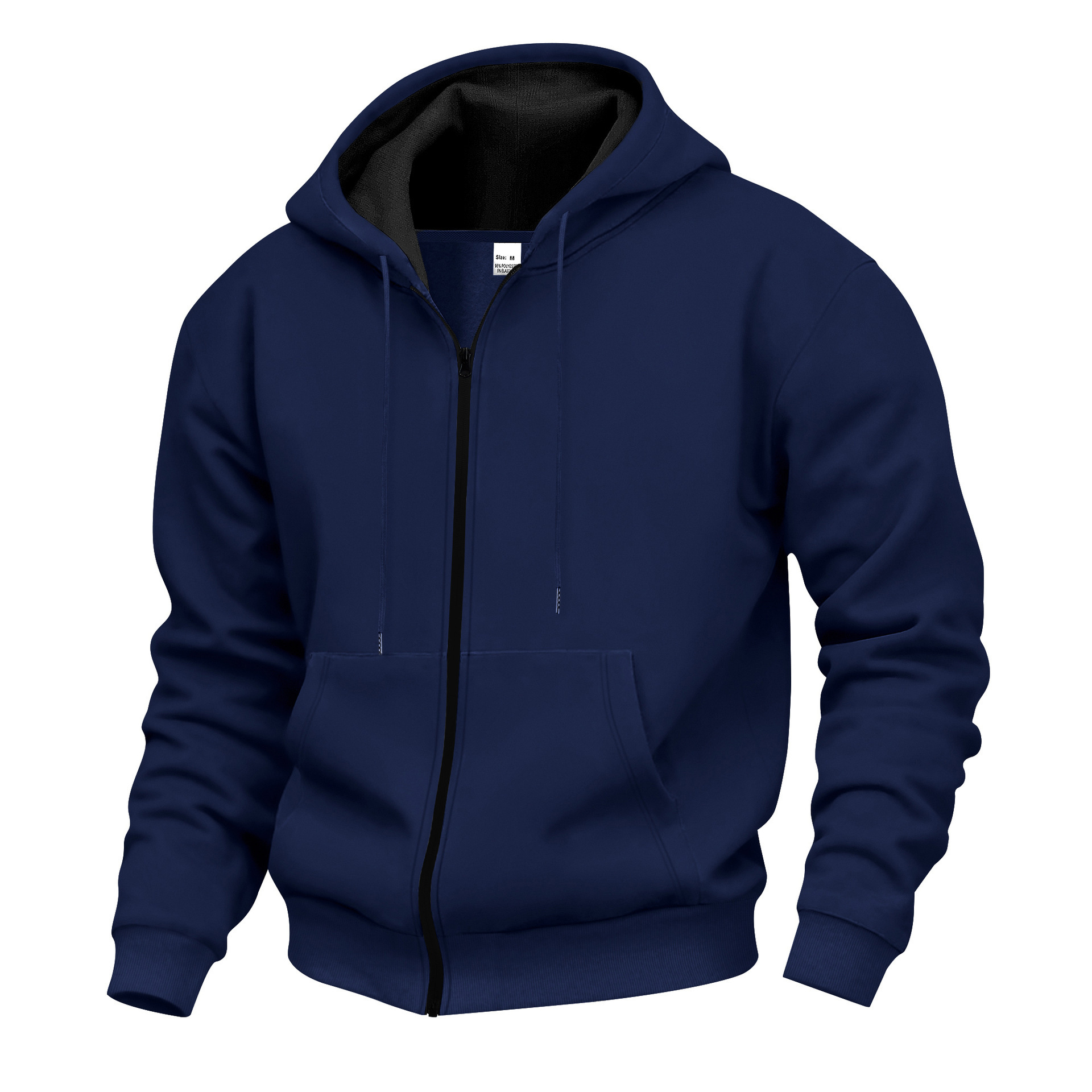 Fleece Pullover Hoodie Sweatshirt - Warm Long Sleeve Mens Top NDF-00032