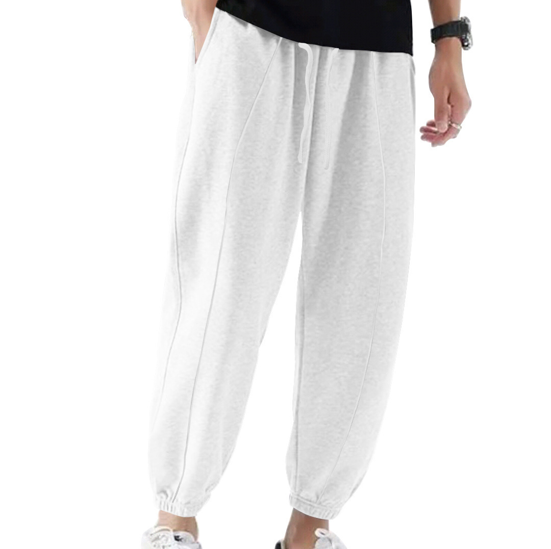 Men's Summer Casual Joggers Solid Color Loose Fit NDF-00026