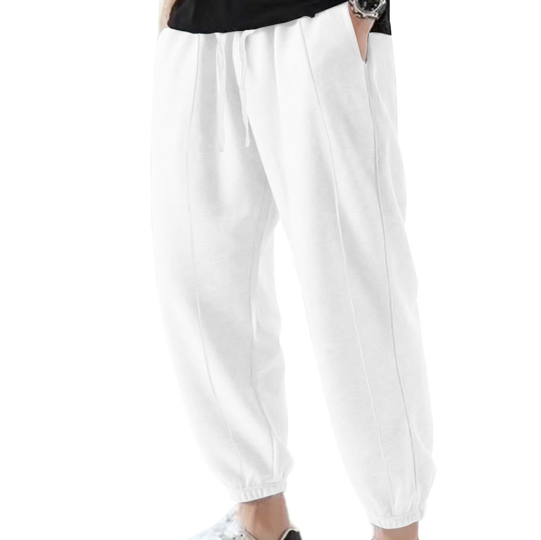 Men's Summer Casual Joggers Solid Color Loose Fit NDF-00026