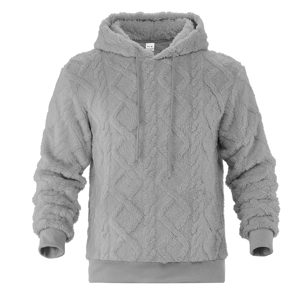 Heavyweight Fleece Hoodie Men's Oversized Sweatshirt NDF-00036