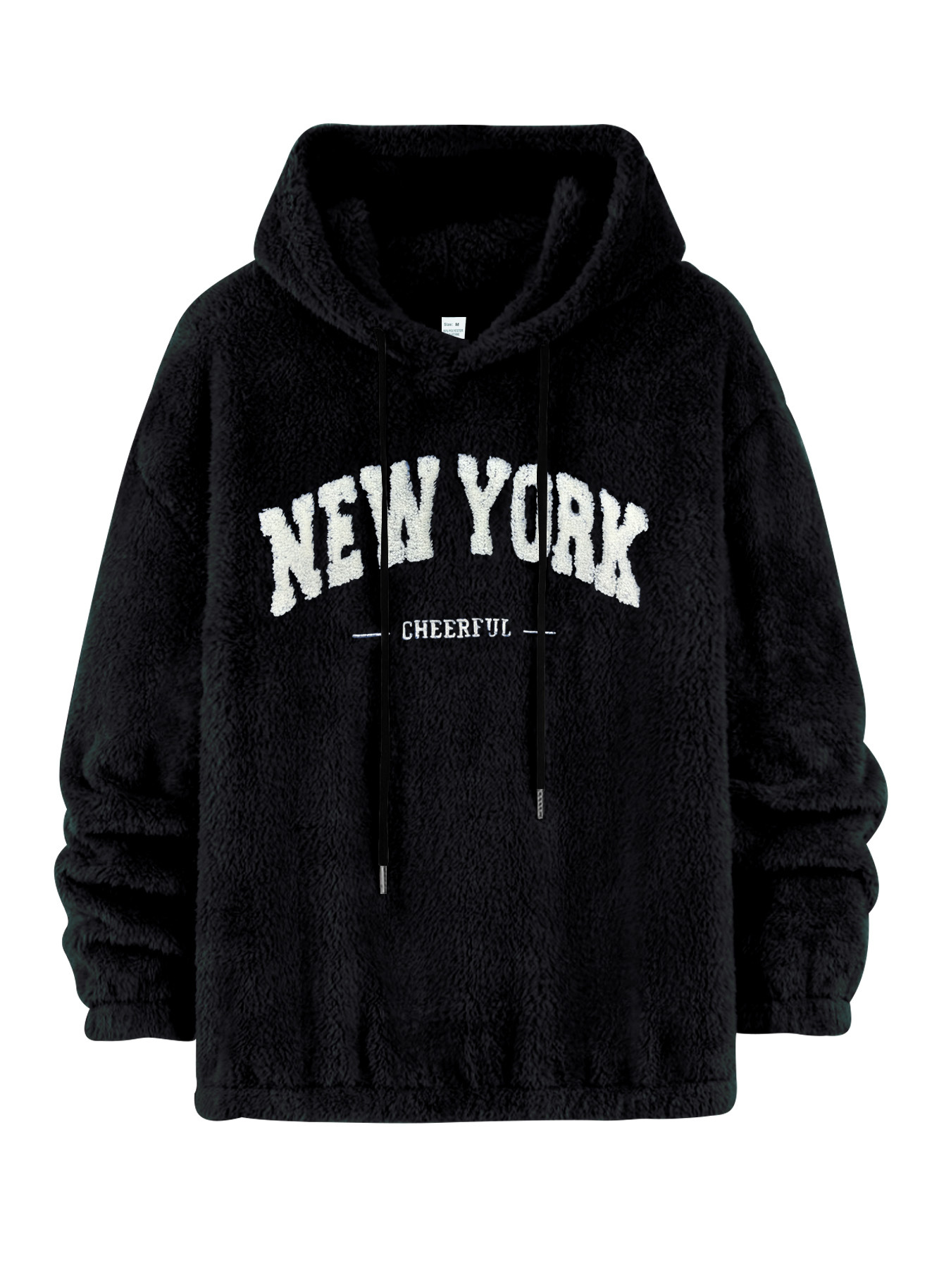 Men's Fleece Hoodie Embroidered Oversized Pullover NDF-00022