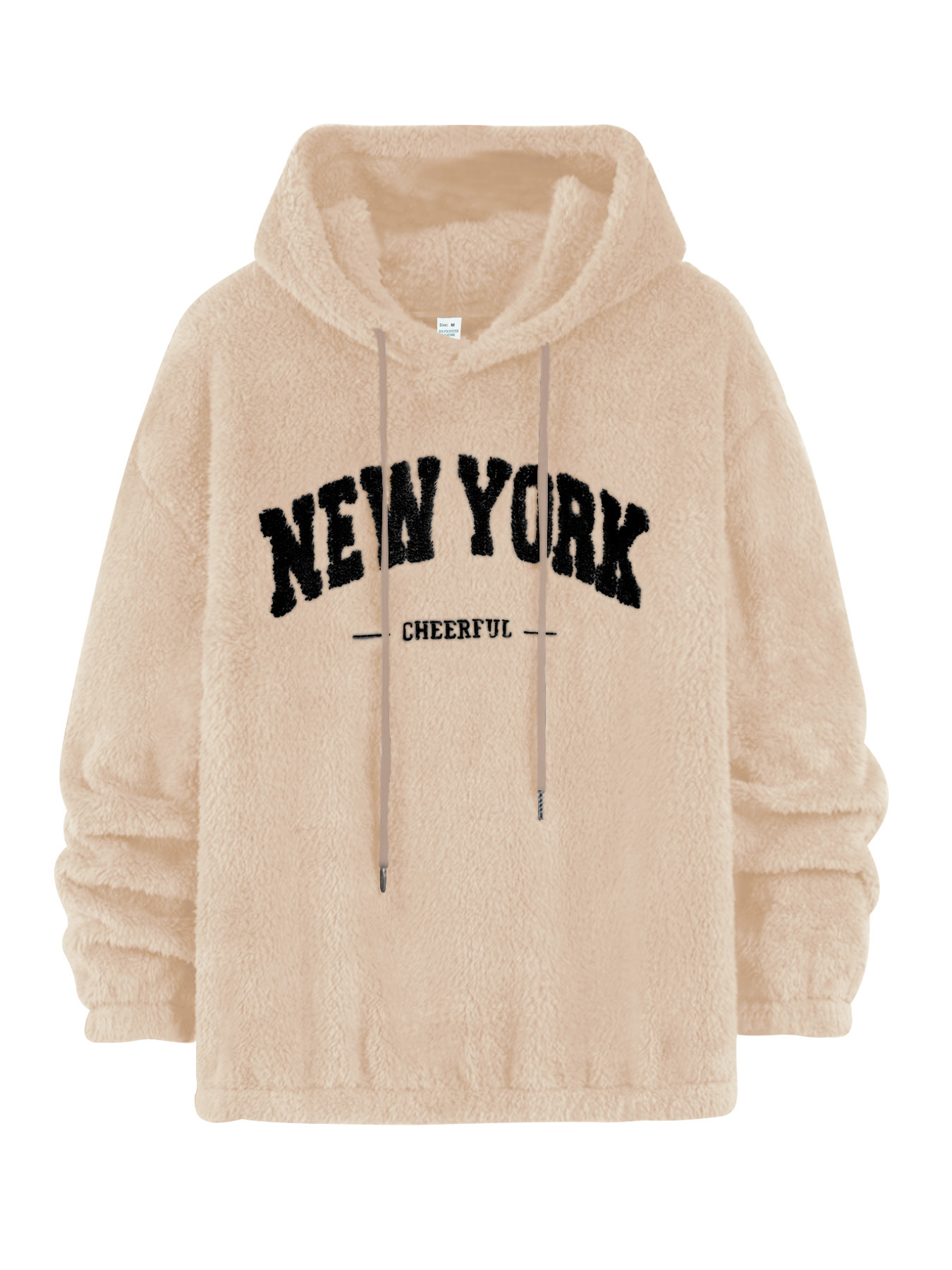 Men's Fleece Hoodie Embroidered Oversized Pullover NDF-00022