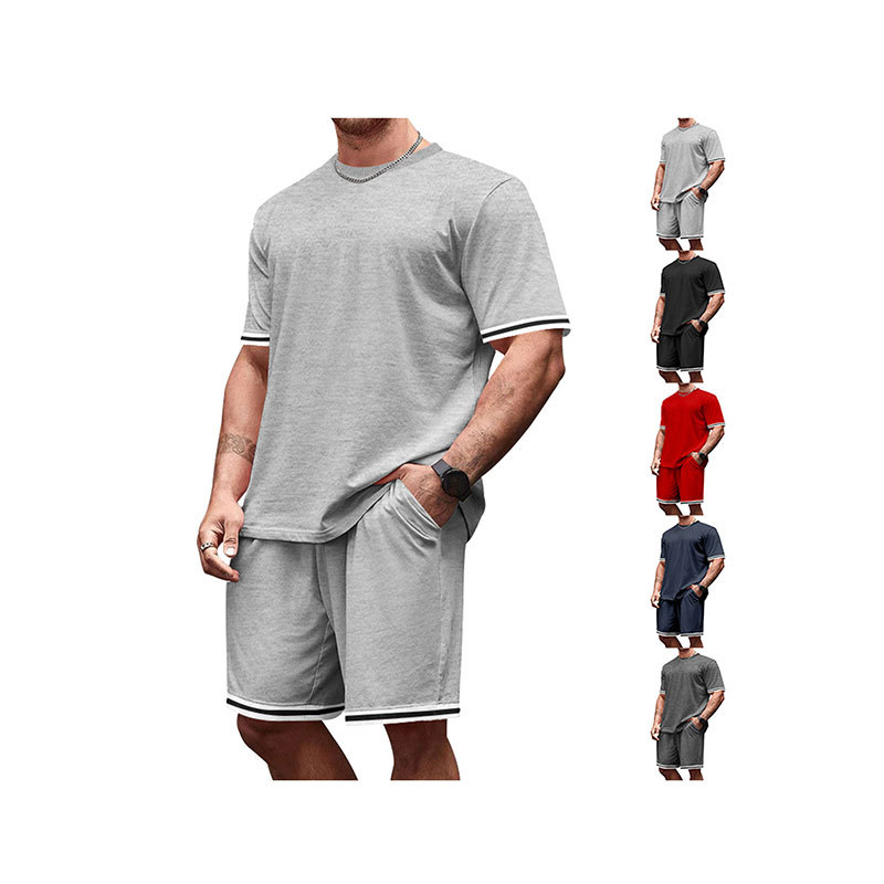Summer Men's T-Shirt & Shorts Set Casual Activewear NDF-00072